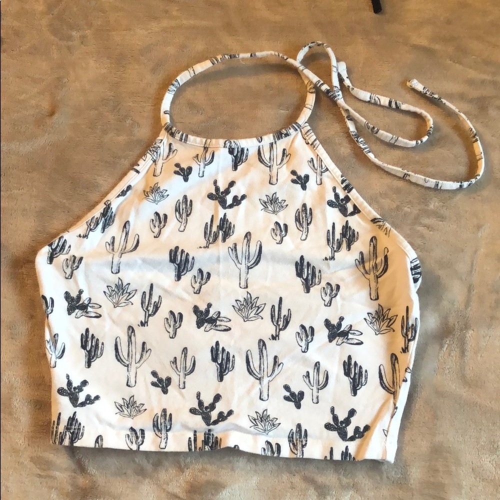 Cactus Halter Top